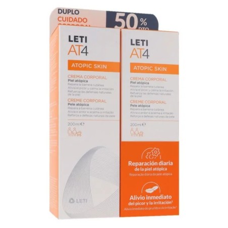 Leti AT4 Crema Corporal 200 ml Duplo