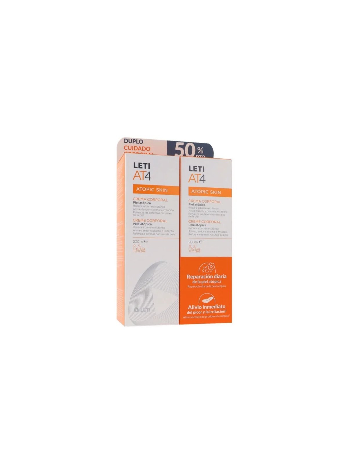 Leti AT4 Crema Corporal 200 ml Duplo