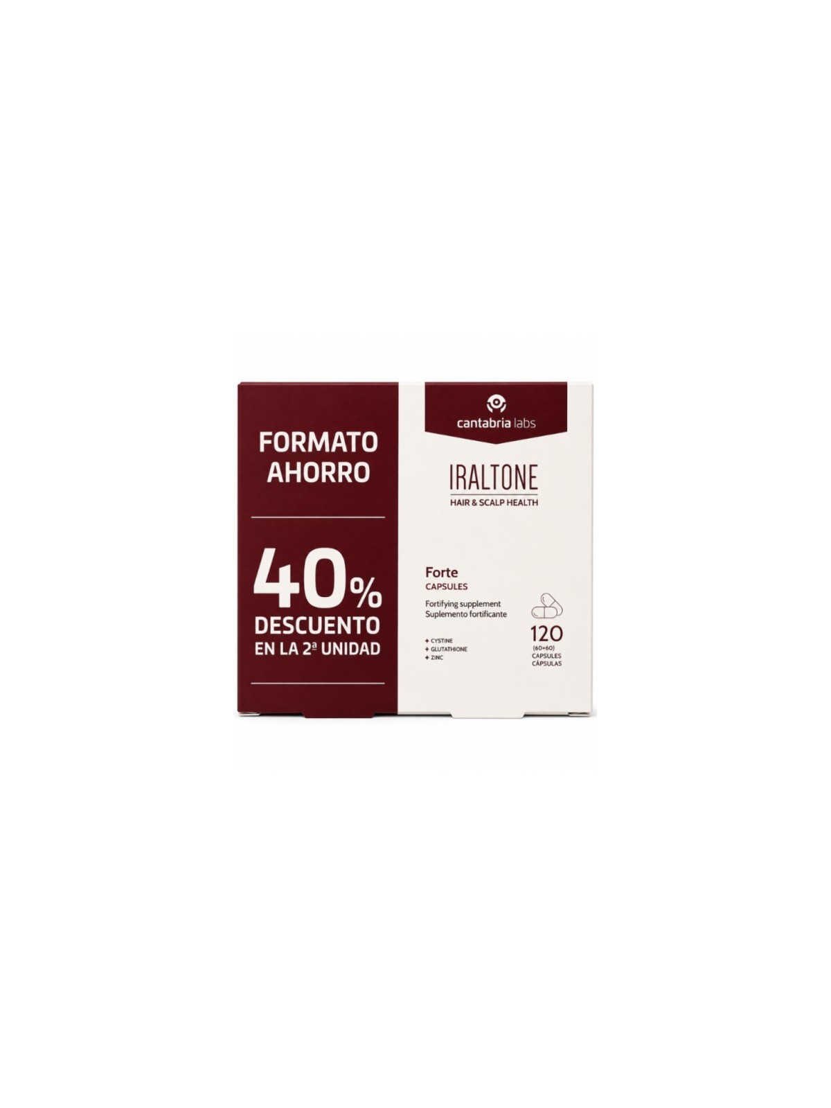 Iraltone Forte 60 cápsulas Duplo