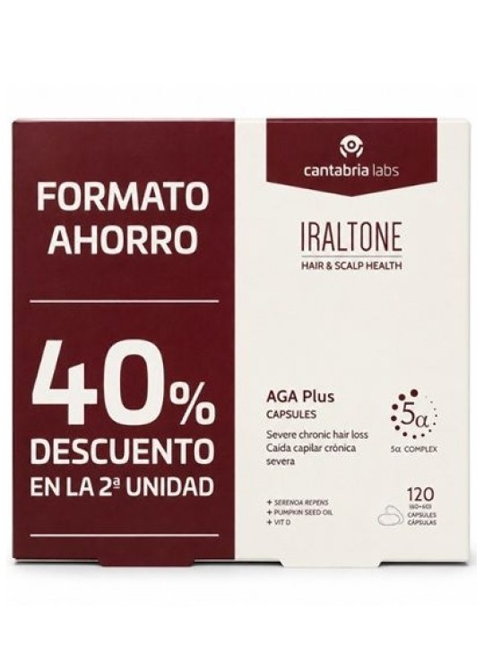 Iraltone Aga Plus 60 cápsulas Duplo