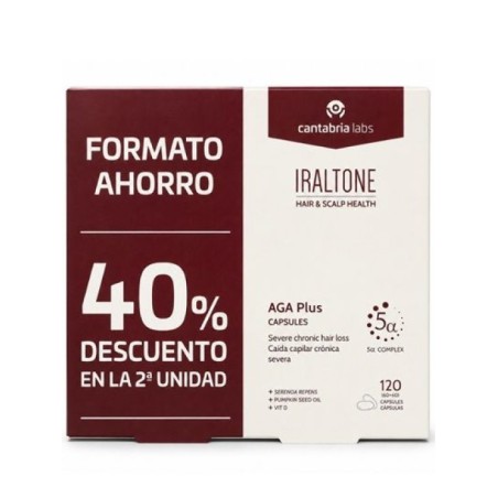 Iraltone Aga Plus 60 cápsulas Duplo