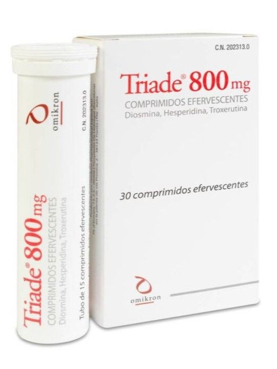 Triade 800 mg Comprimidos Efervescentes