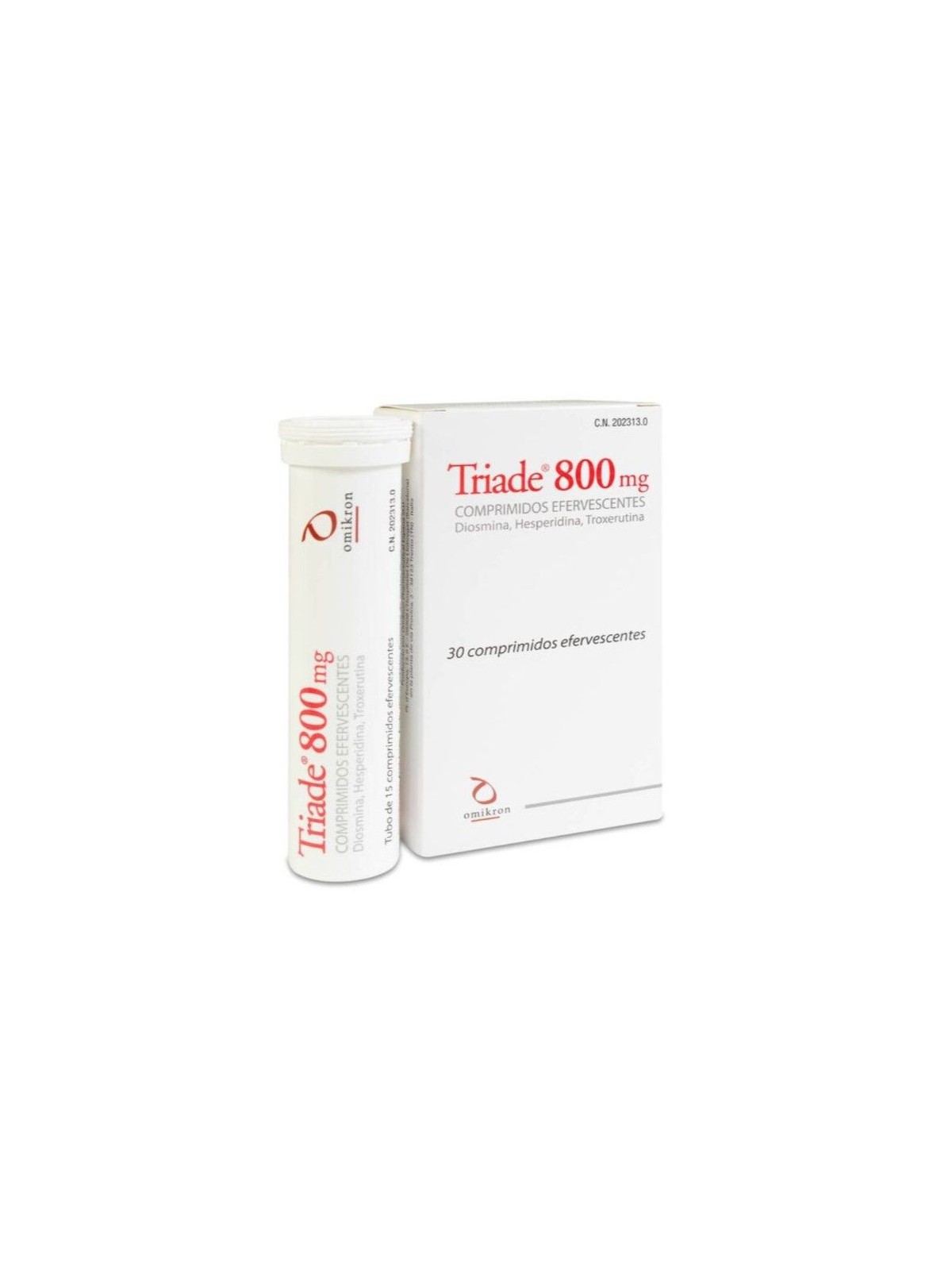 Triade 800 mg Comprimidos Efervescentes