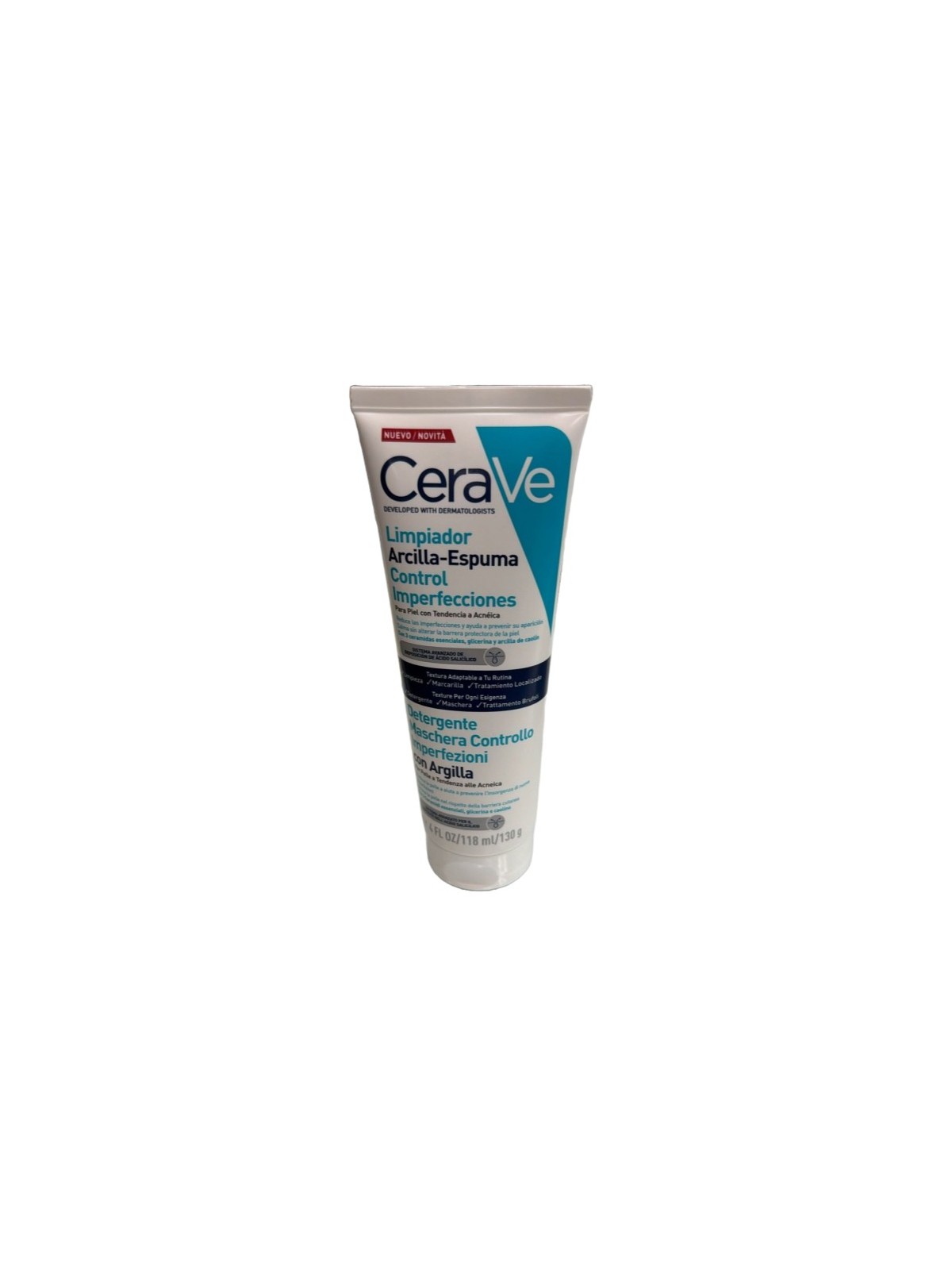 CeraVe Limpiador Arcilla Espuma Control Imperfecciones
