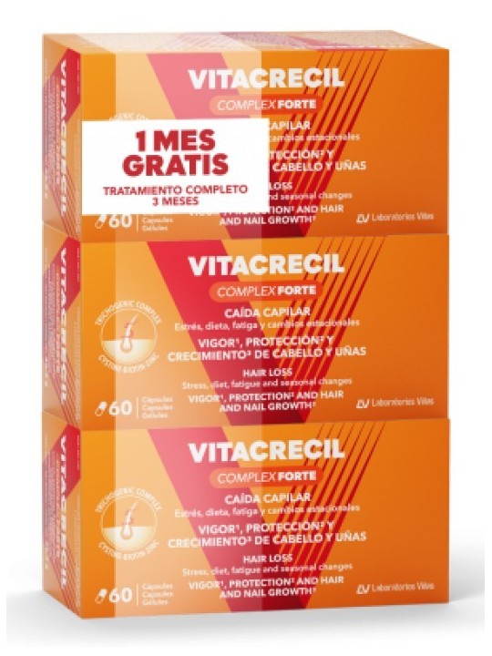 Vitacrecil Complex Forte 180 cápsulas