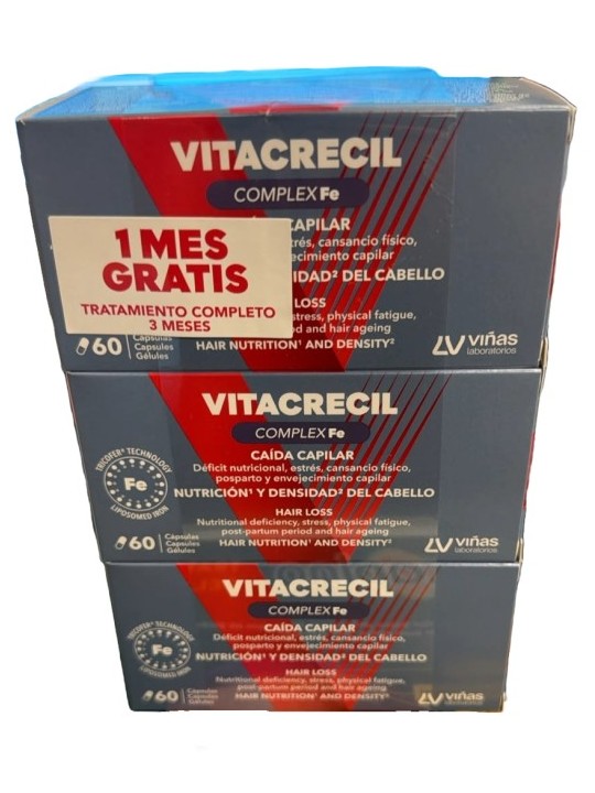Vitacrecil Complex Fe 180 cápsulas