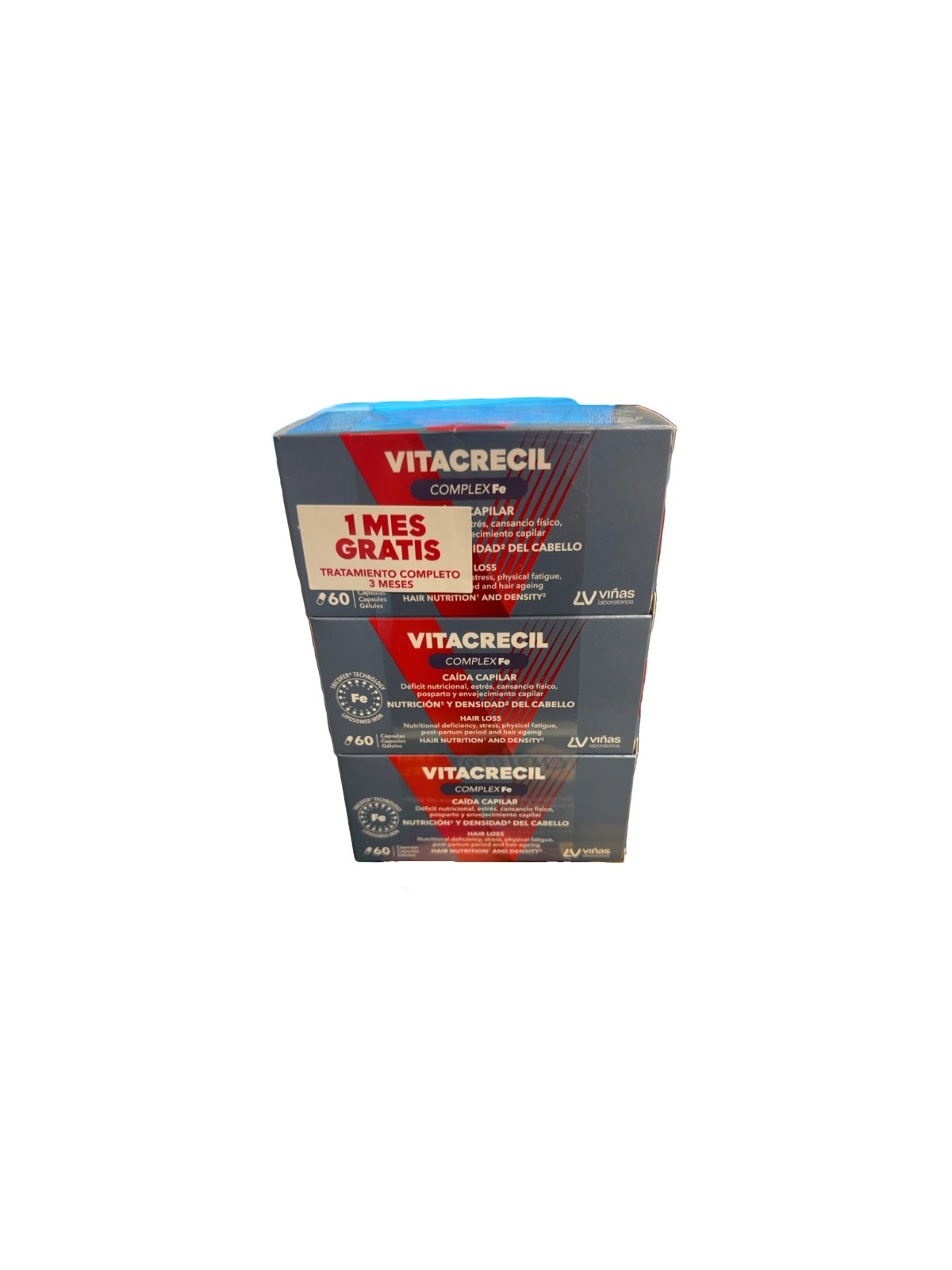 Vitacrecil Complex Fe 180 cápsulas
