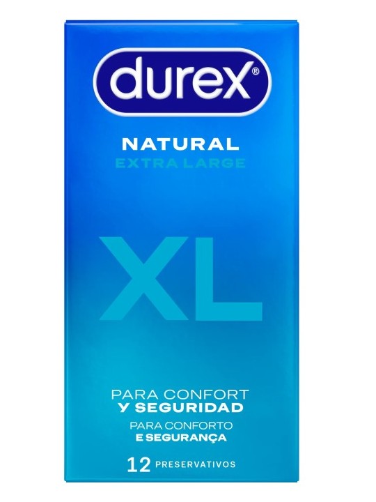 Durex Natural XL 12 preservativos