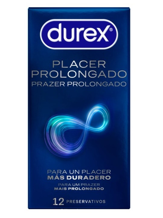 Durex Placer Prolongado 12 Preservativos