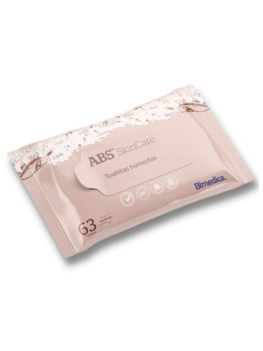 ABS SkinCare 63 Toallitas Húmedas