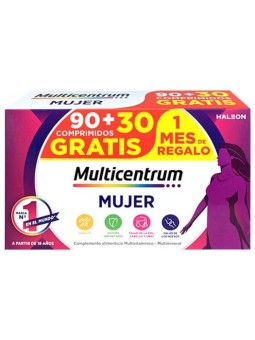 Multicentrum Mujer 90+30 comprimidos