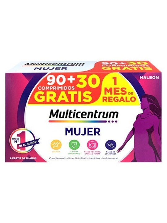 Multicentrum Mujer 90+30 comprimidos