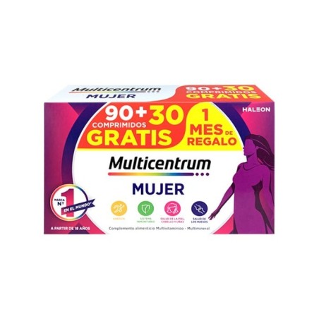 Multicentrum Mujer 90+30 comprimidos
