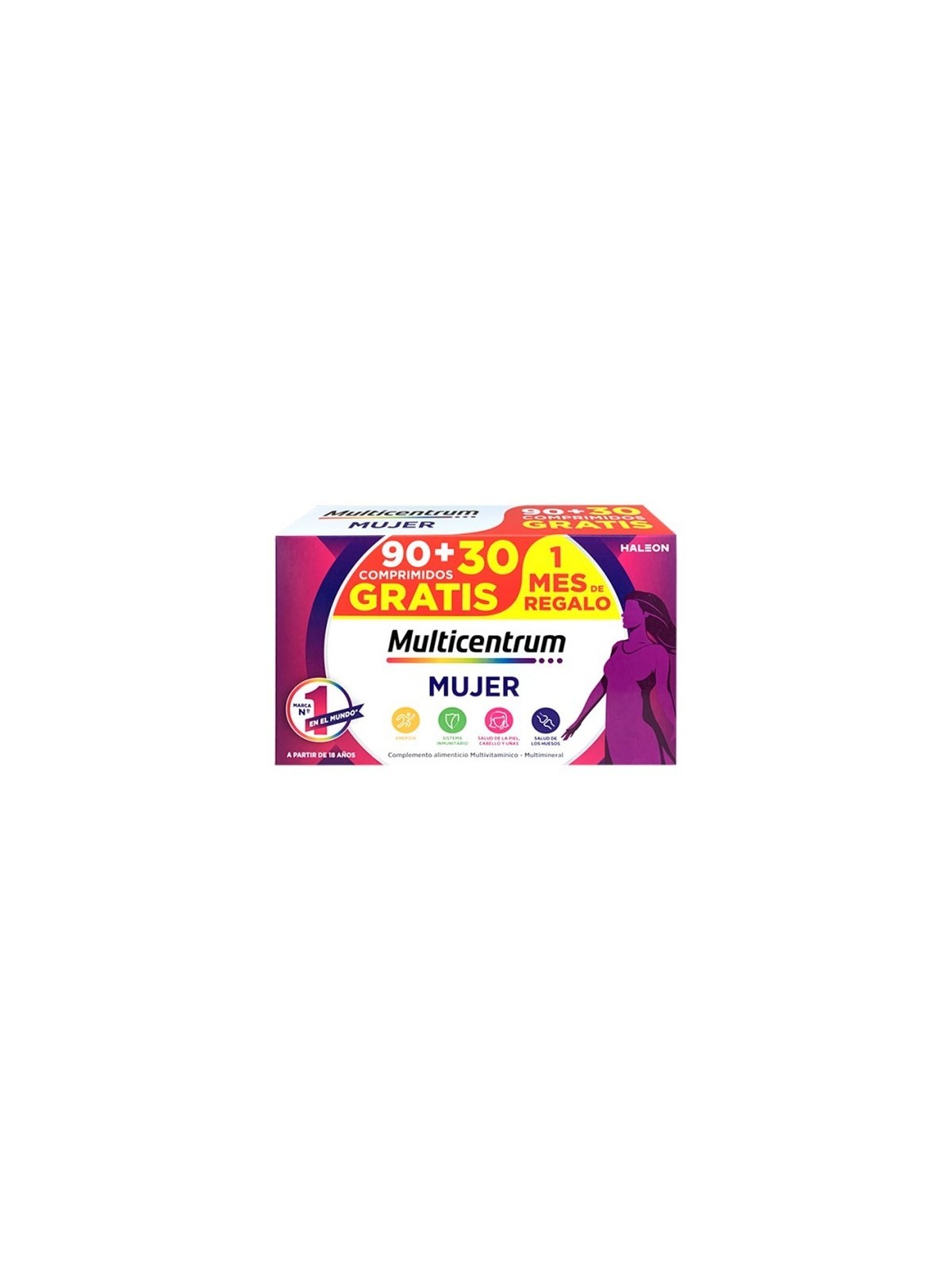Multicentrum Mujer 90+30 comprimidos