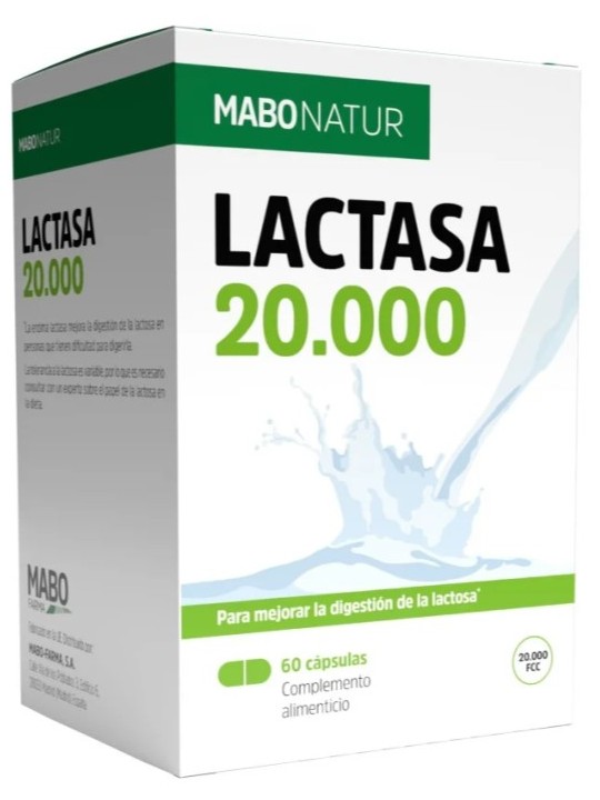 MaboNatur Lactasa 20.000 60 cápsulas