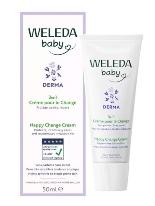 Weleda Baby Derma Crema Pañal  50 ml