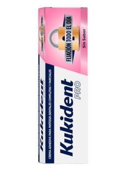 Kukident PRO Fijación Todo el Día Sin Sabor 47 gr