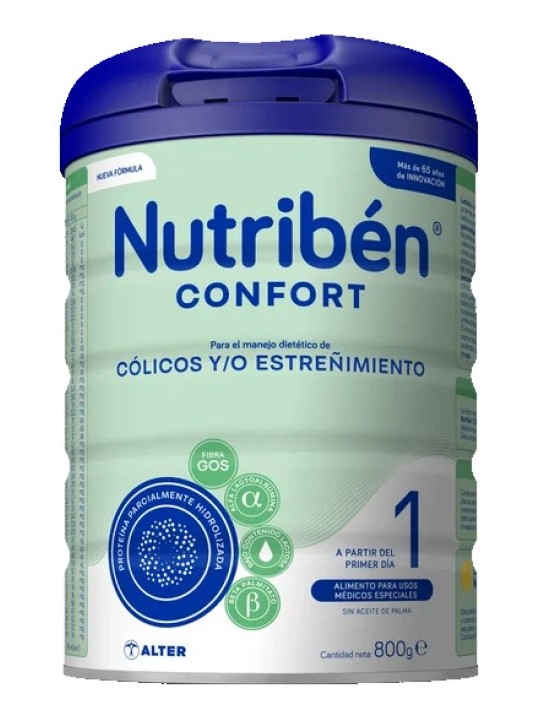 Nutribén Confort 1 Leche para Lactantes 800 gr
