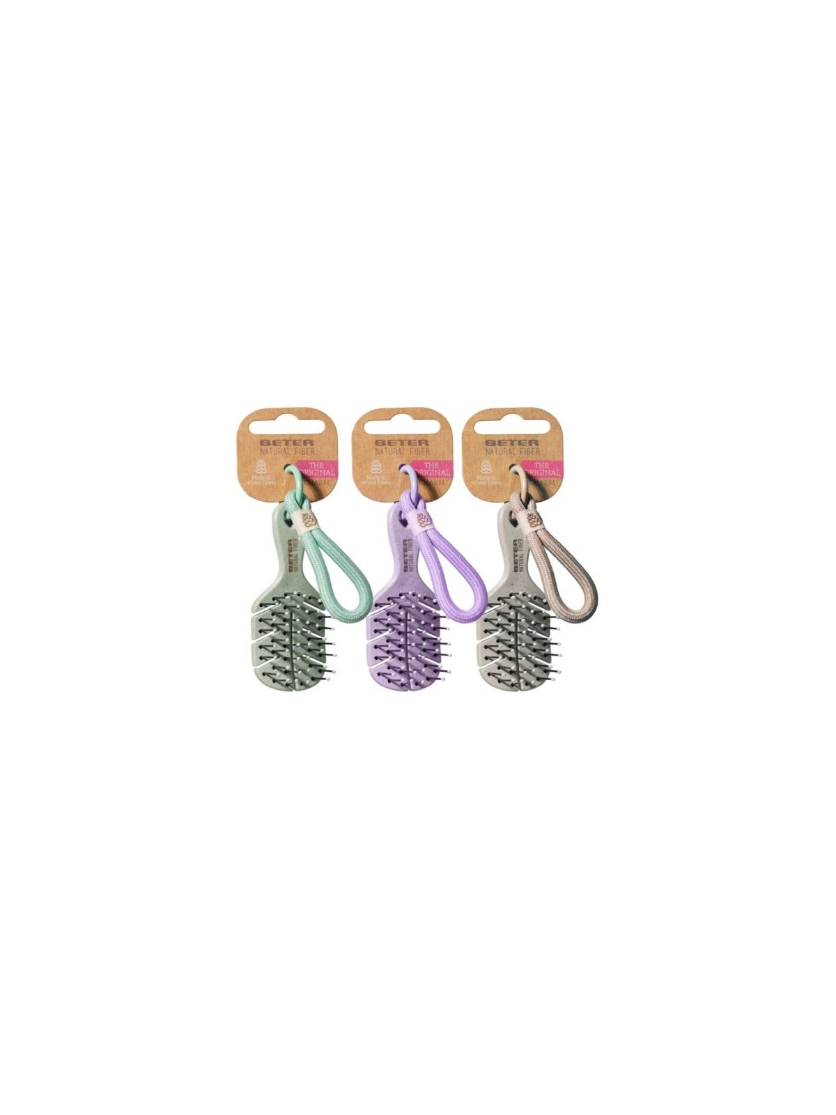 Beter Natural Fiber Original Charm Cepillo Desenredante