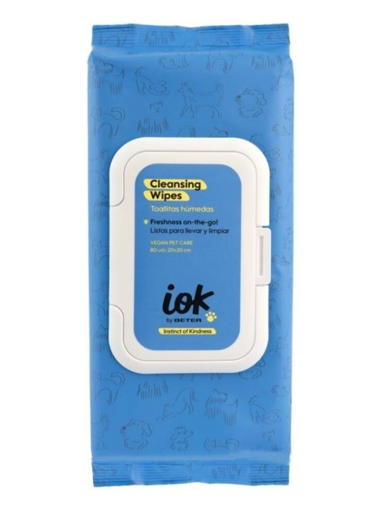 Iok Toallitas Húmedas para Mascotas
