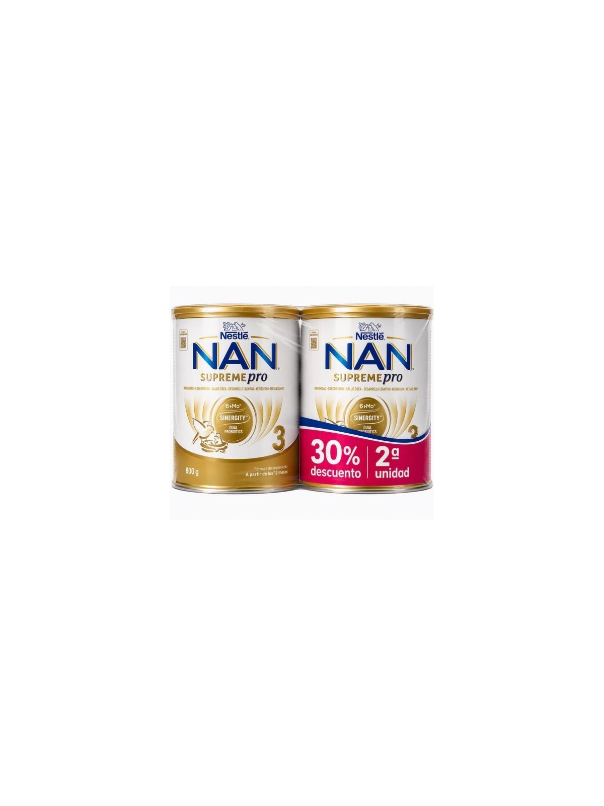 NAN SupremePro 3 Leche Crecimiento Duplo