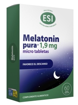 Melatonin Pura 1,9mg 60 microtabletas
