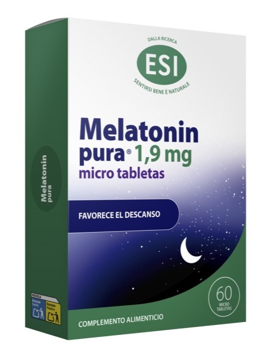 Melatonin Pura 1,9mg 60 microtabletas