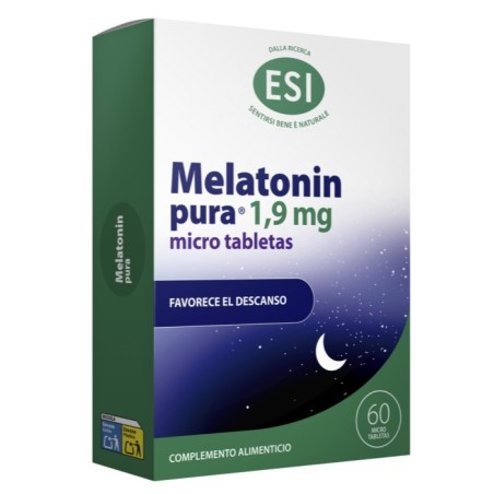 Melatonin Pura 1,9mg 60 microtabletas